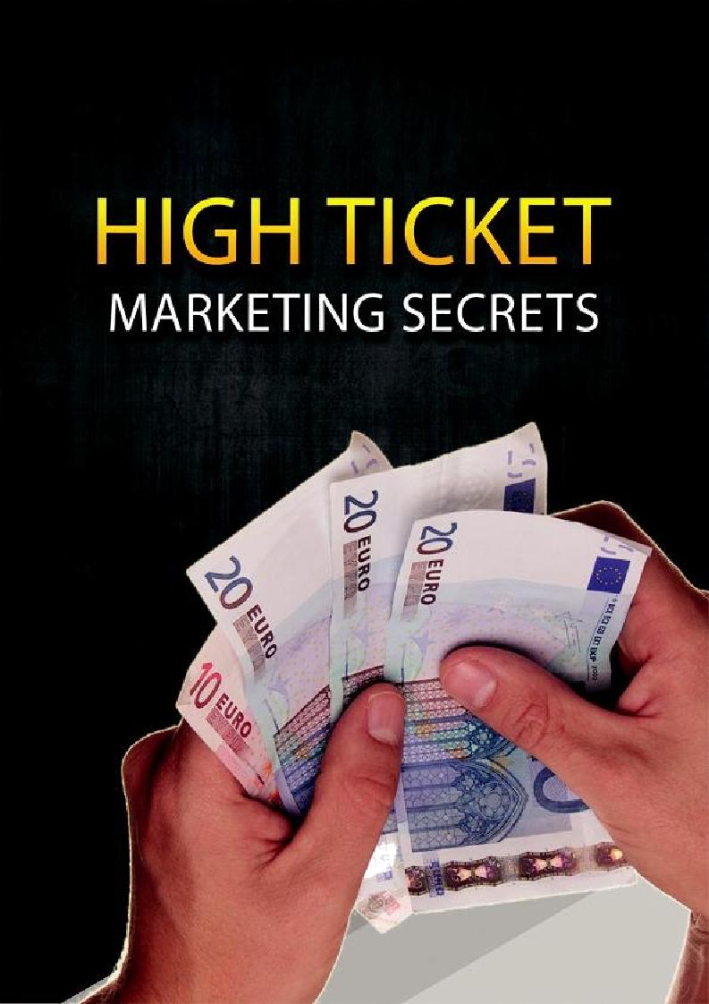 eBook: Unlock High Ticket Marketing Secrets for Massive Profits