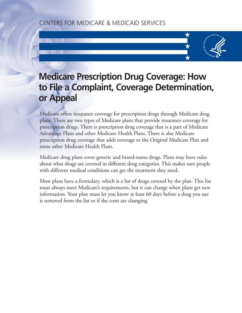 eBook: Mastering Medicare Drug Coverage Appeals and Complaints