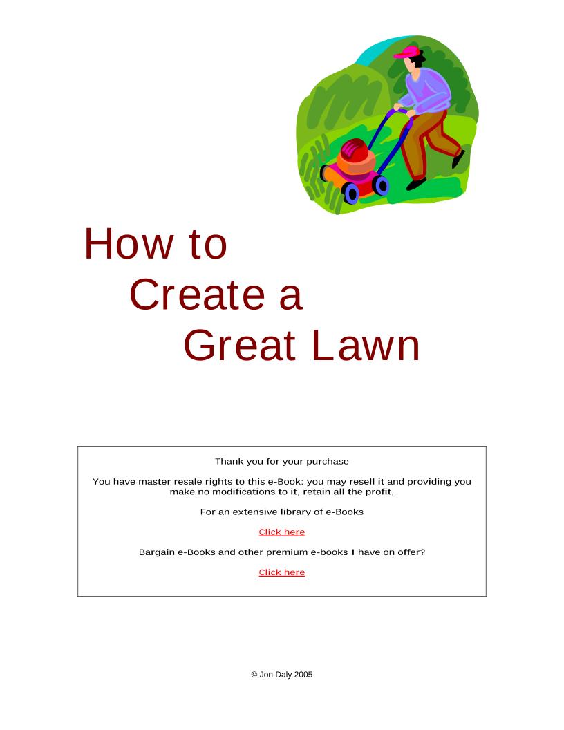 Discover the Essential eBook Guide to Creating a Great Lawn