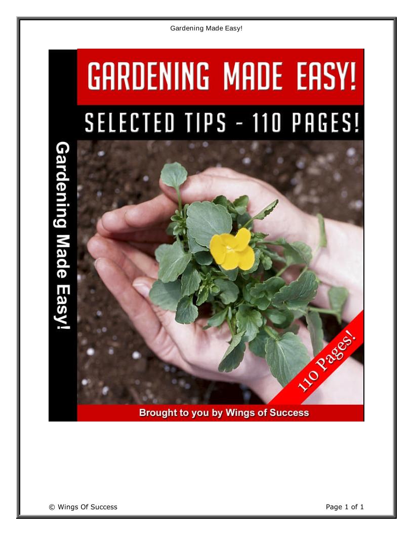 eBook: Discover Easy Gardening Tips and Rose Care Secrets