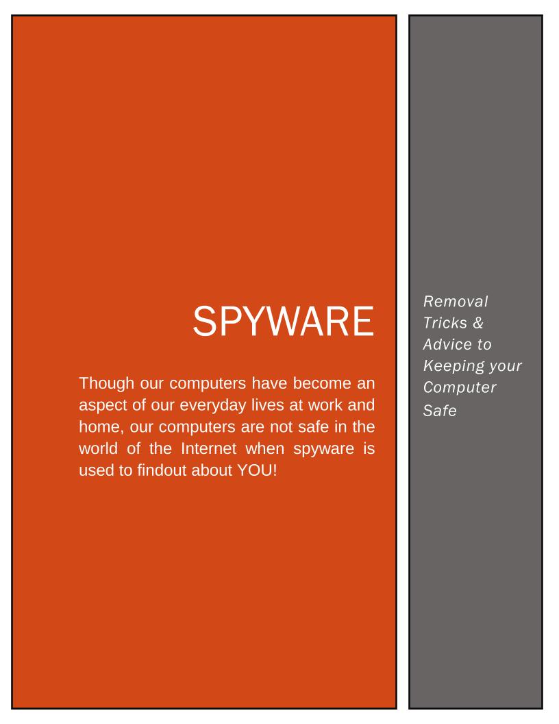 Ultimate Spyware Defense eBook: Tricks and Advice for Safety