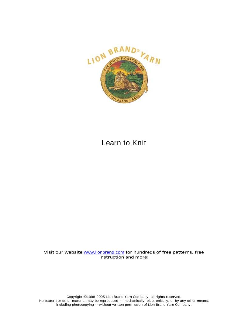 eBook: Discover the Joy of Knitting with Easy Beginner Techniques and Tips