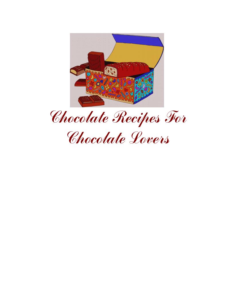 Delicious Chocolate Recipes eBook: Indulge in Homemade Truffles and Fudge