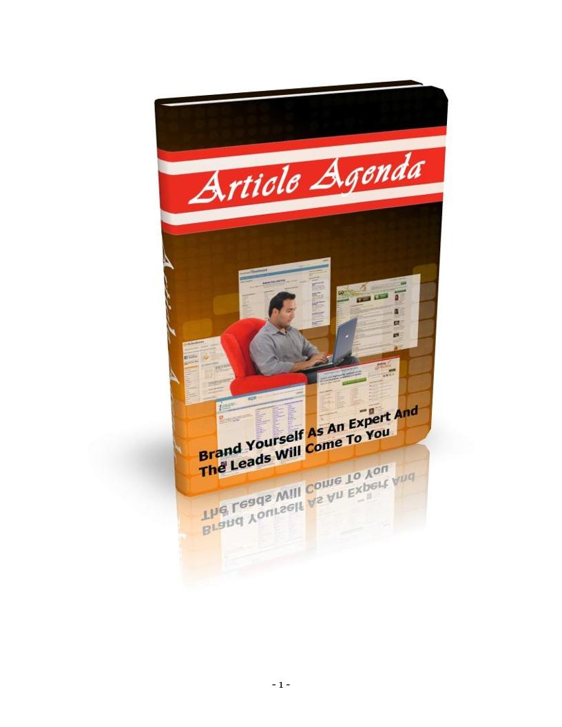 Ultimate eBook Guide to Article Marketing in Network Marketing Strategies