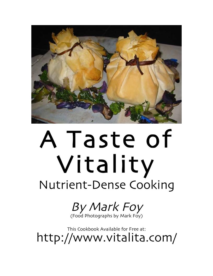 eBook: Savor the Vitality of Nutrient-Dense Vegan Cooking Delights