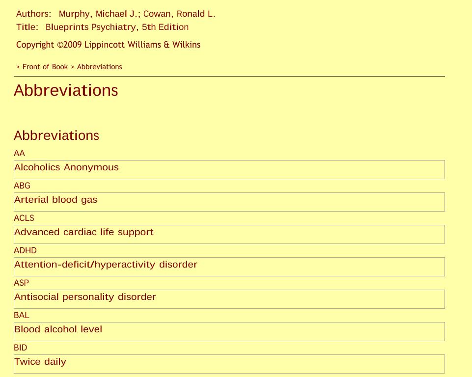 eBook: Comprehensive Blueprints Psychiatry Guide for Mental Health