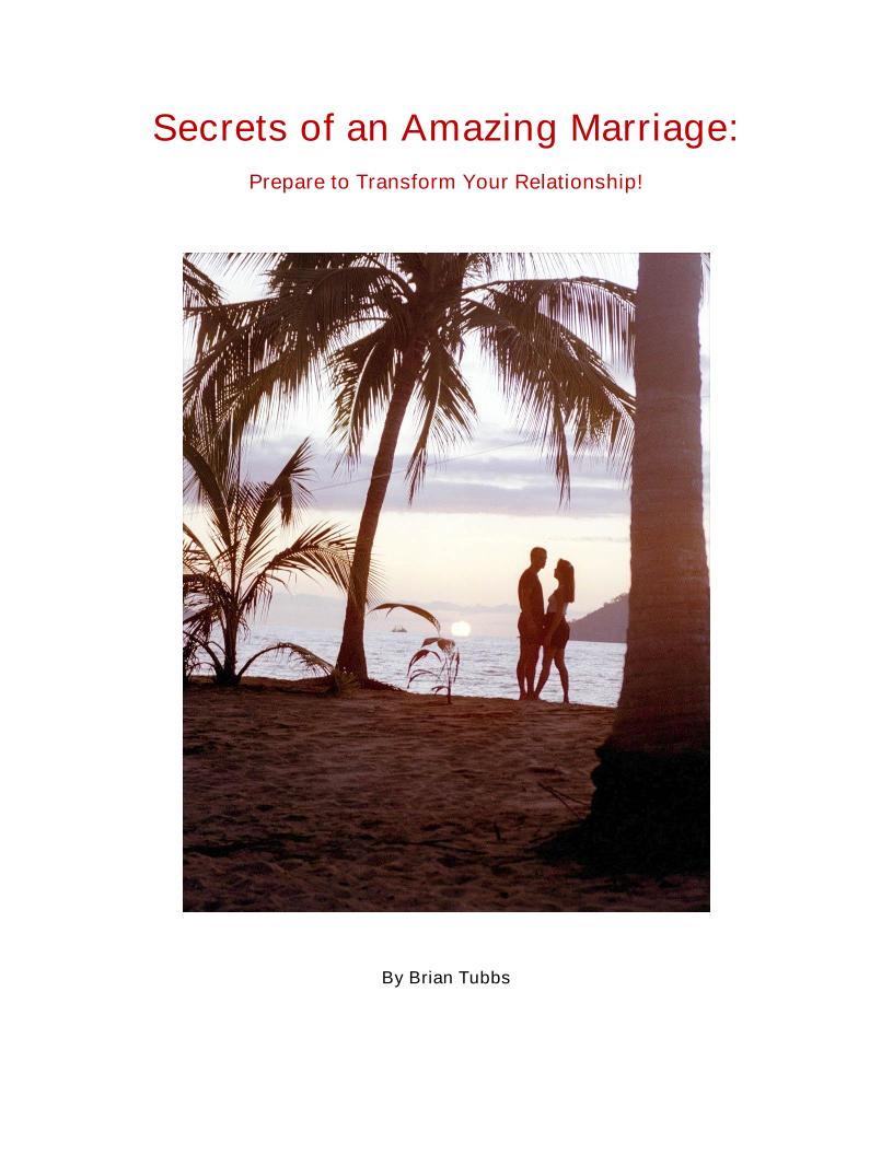 Essential eBook: Secrets to Crafting an Amazing Marriage Today