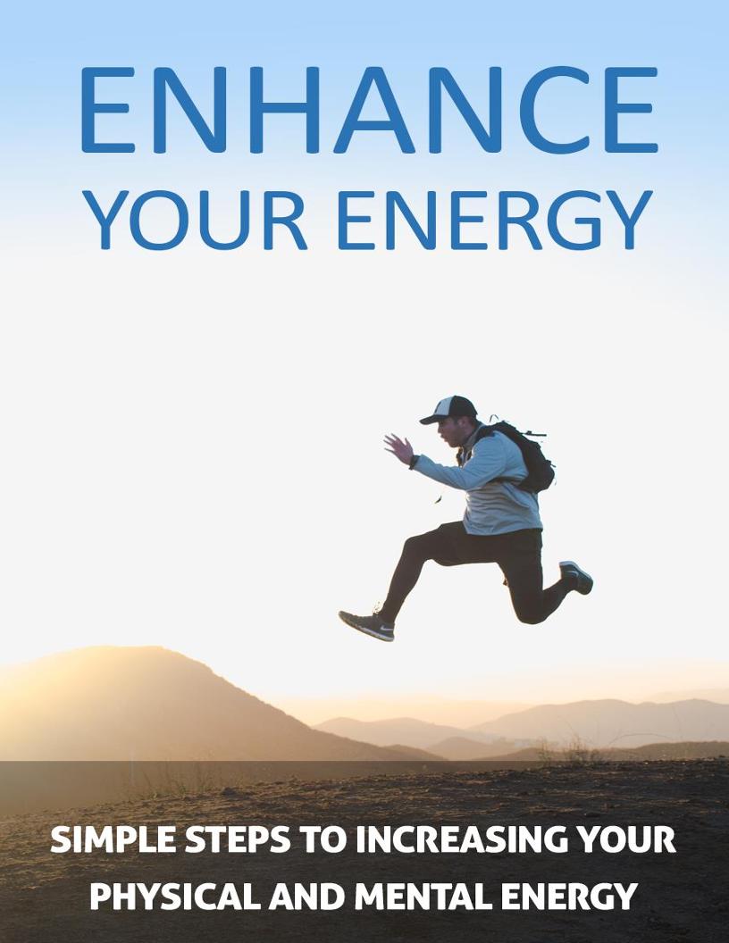 eBook: Enhance Your Energy - Strategies to Overcome Fatigue and Boost Vitality
