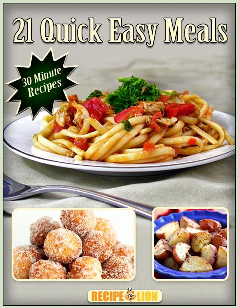 Quick eBook of 30-Minute Recipes for Busy Kitchens