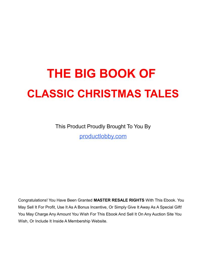 The Magical eBook of Timeless Classic Christmas Tales