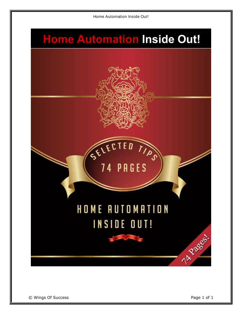 Unlock the Secrets of Home Automation with This Essential eBook