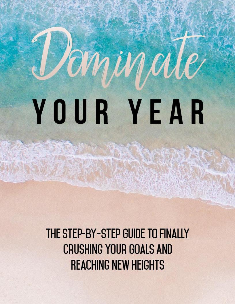 Dominate Your Year eBook: Master Goals and Achieve Peak Success