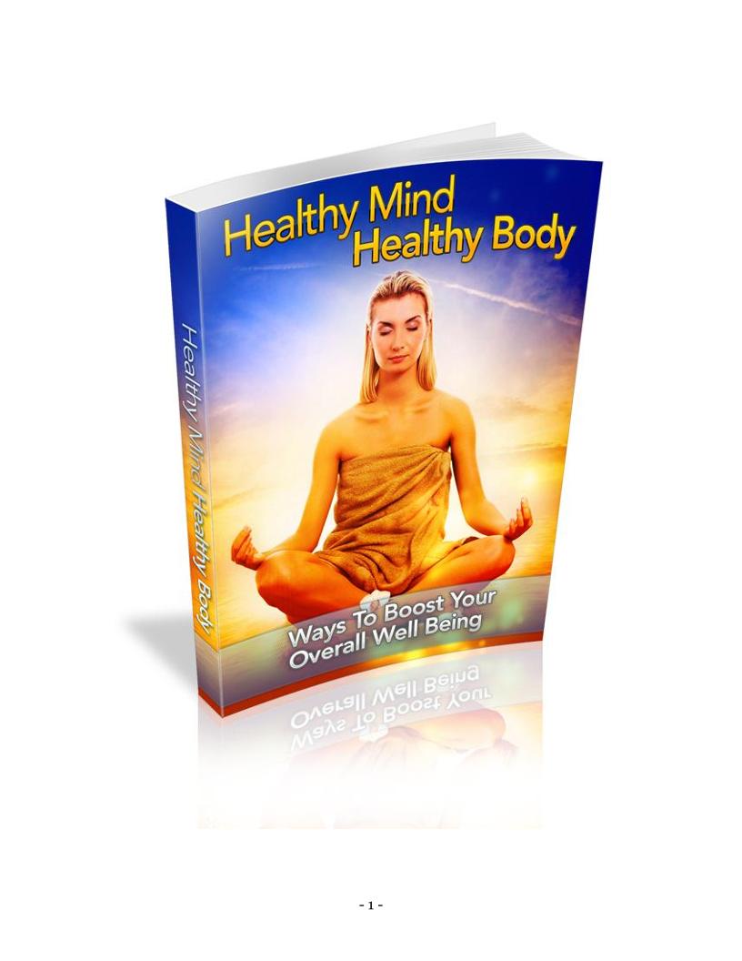 Unlock Your Healthy Mind and Body eBook: Transform Habits for Wellness