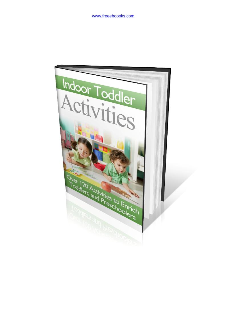 eBook: Unlock Engaging Indoor Activities for Toddler Development
