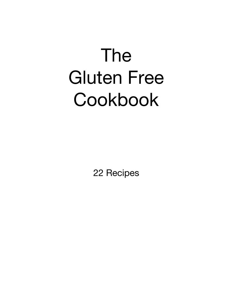 Discover the Ultimate Gluten-Free eBook with 22 Delicious Recipes