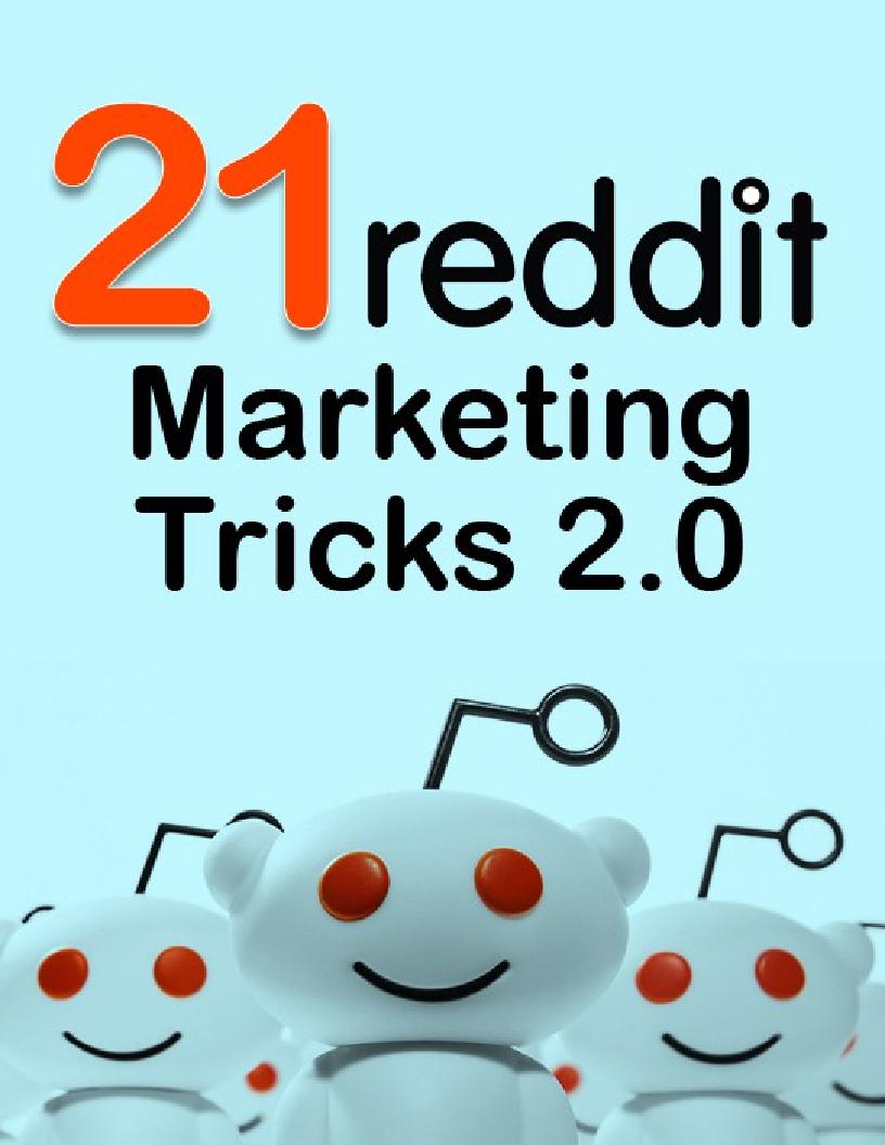 Unlock 21 Reddit Marketing Tricks: The Ultimate eBook Guide