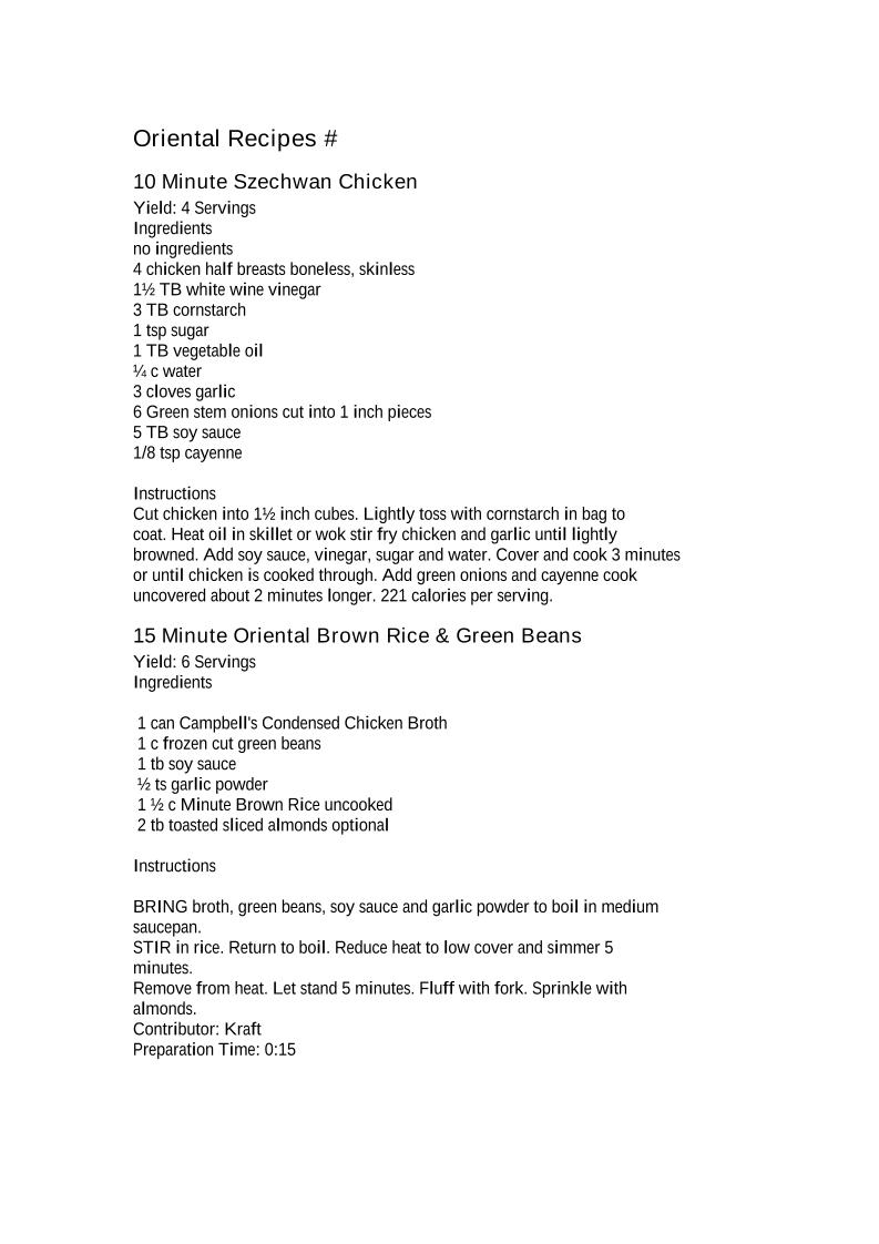 eBook: Discover Authentic Oriental Recipes from Asia's Kitchens