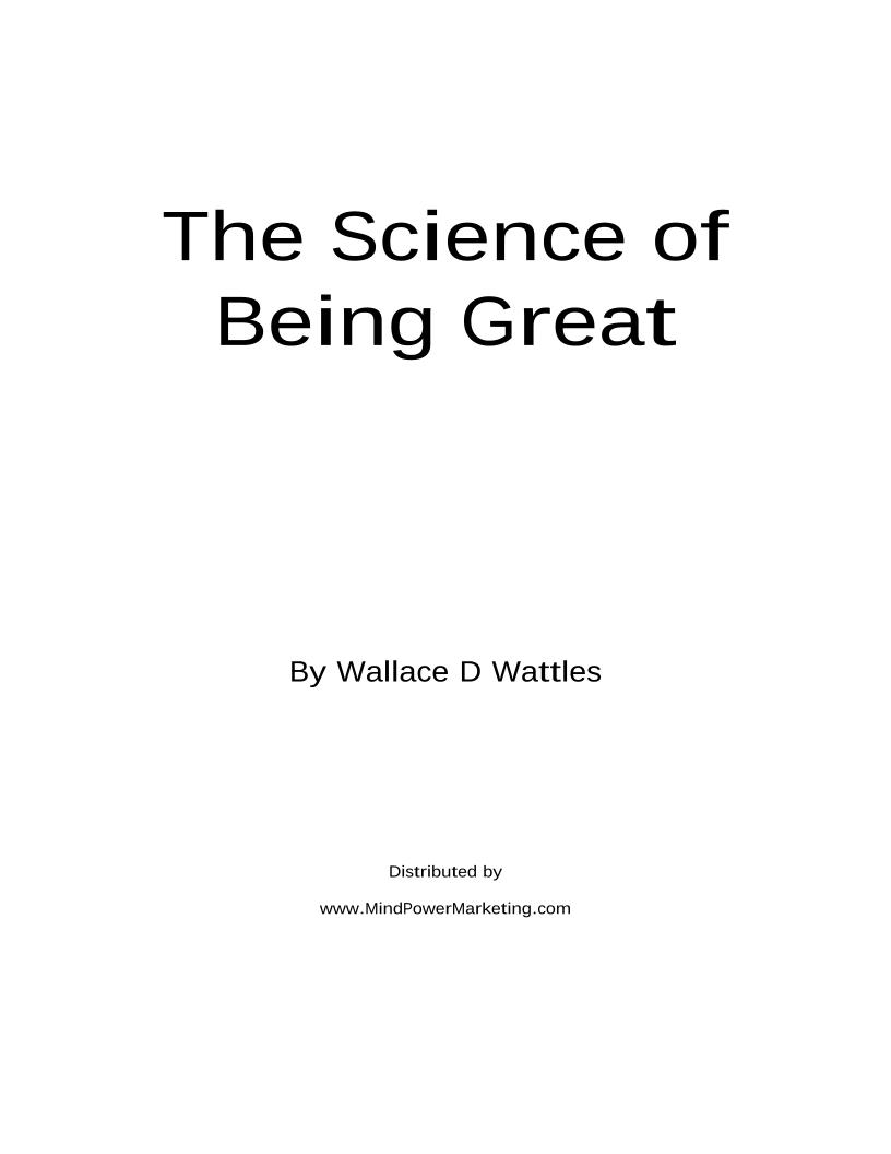 eBook: Unlock True Greatness Through Thought and Action