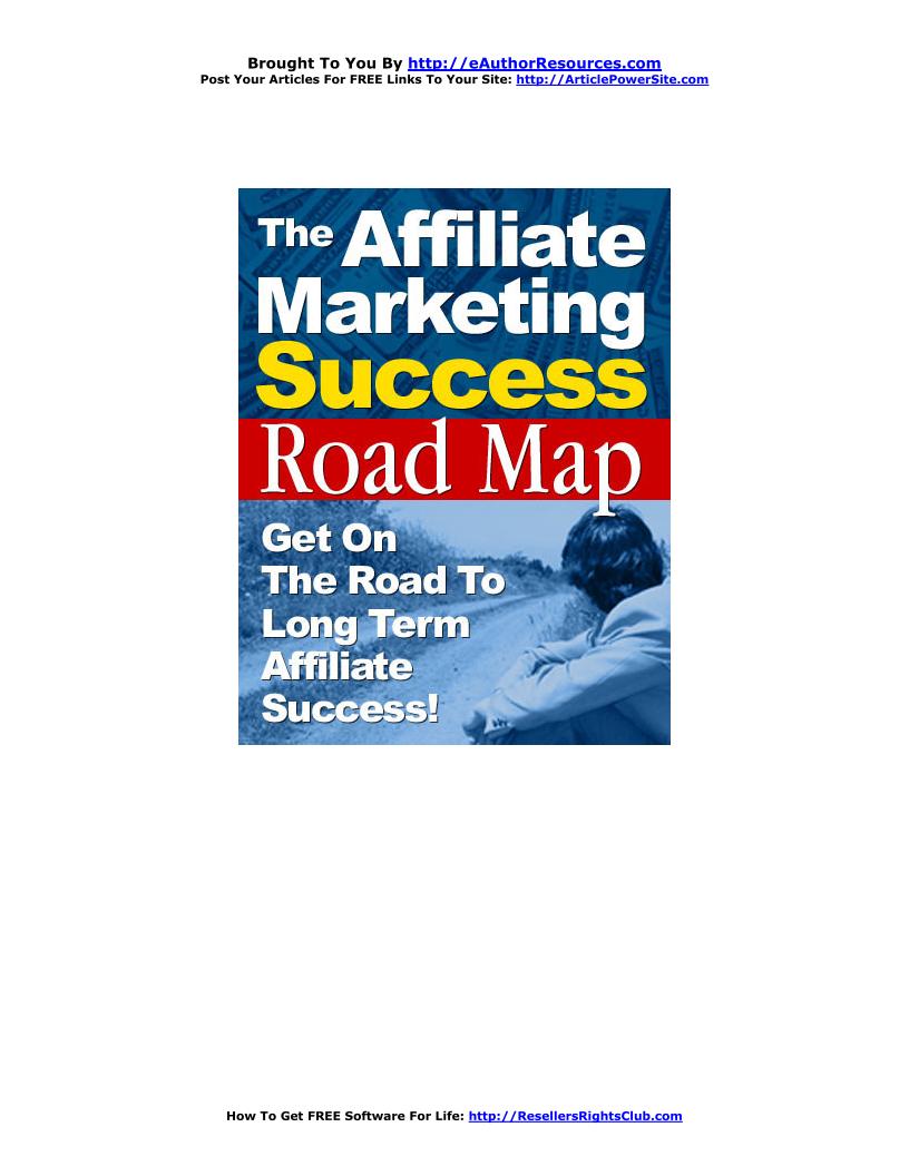 eBook: Your Step-by-Step Guide to Affiliate Marketing Success