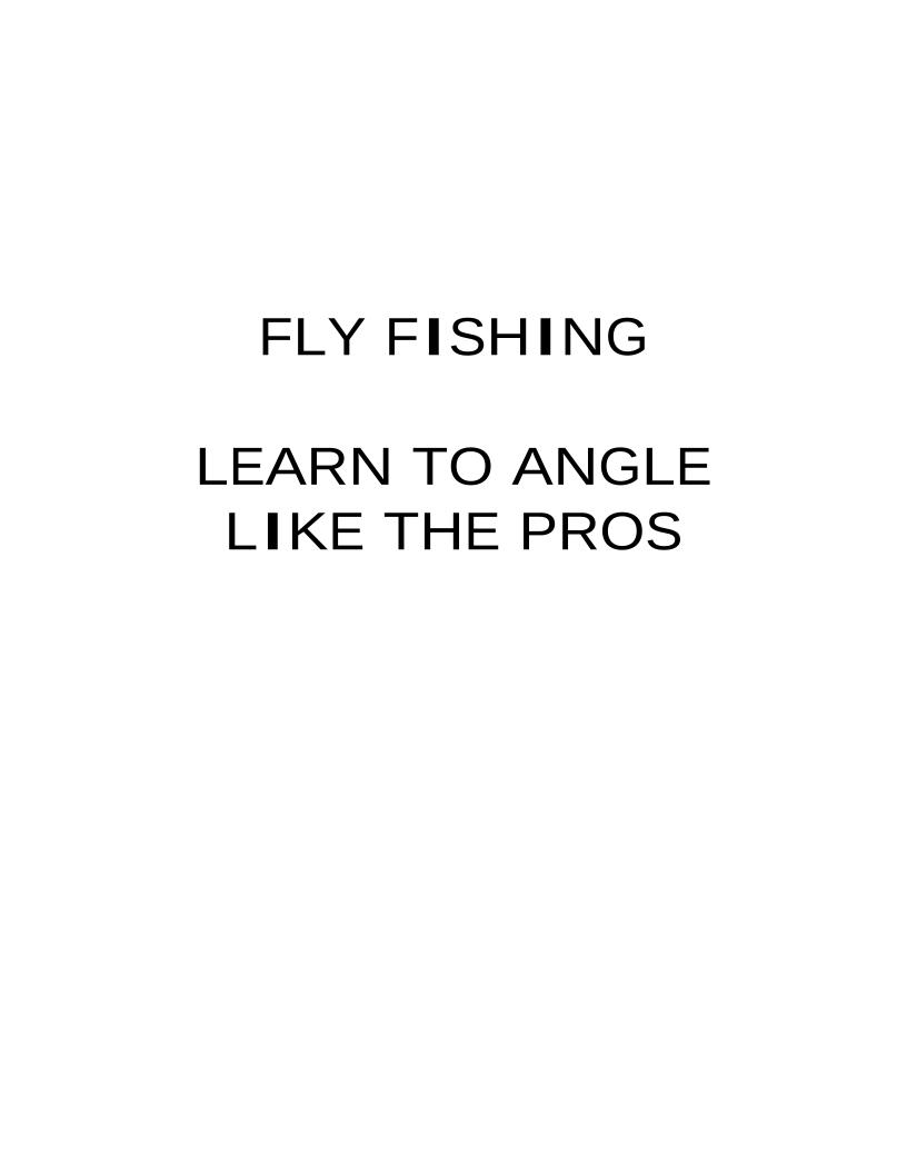 eBook: Master Fly Fishing Techniques Like the Pros Guide