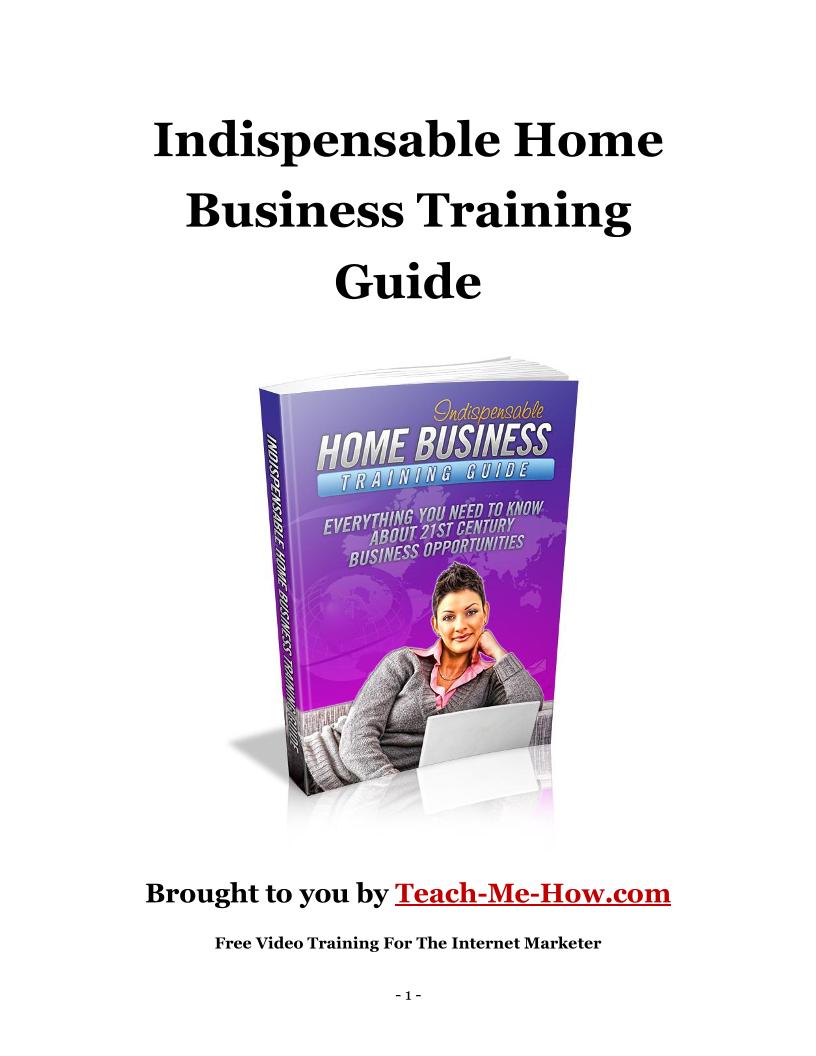 Essential eBook for Mastering Home Business Strategies