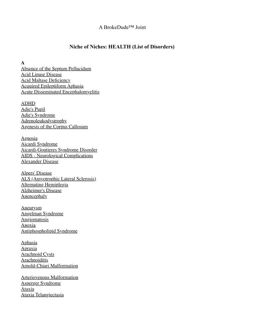 Discover the Essential eBook on Niche Health Disorders and Treatments