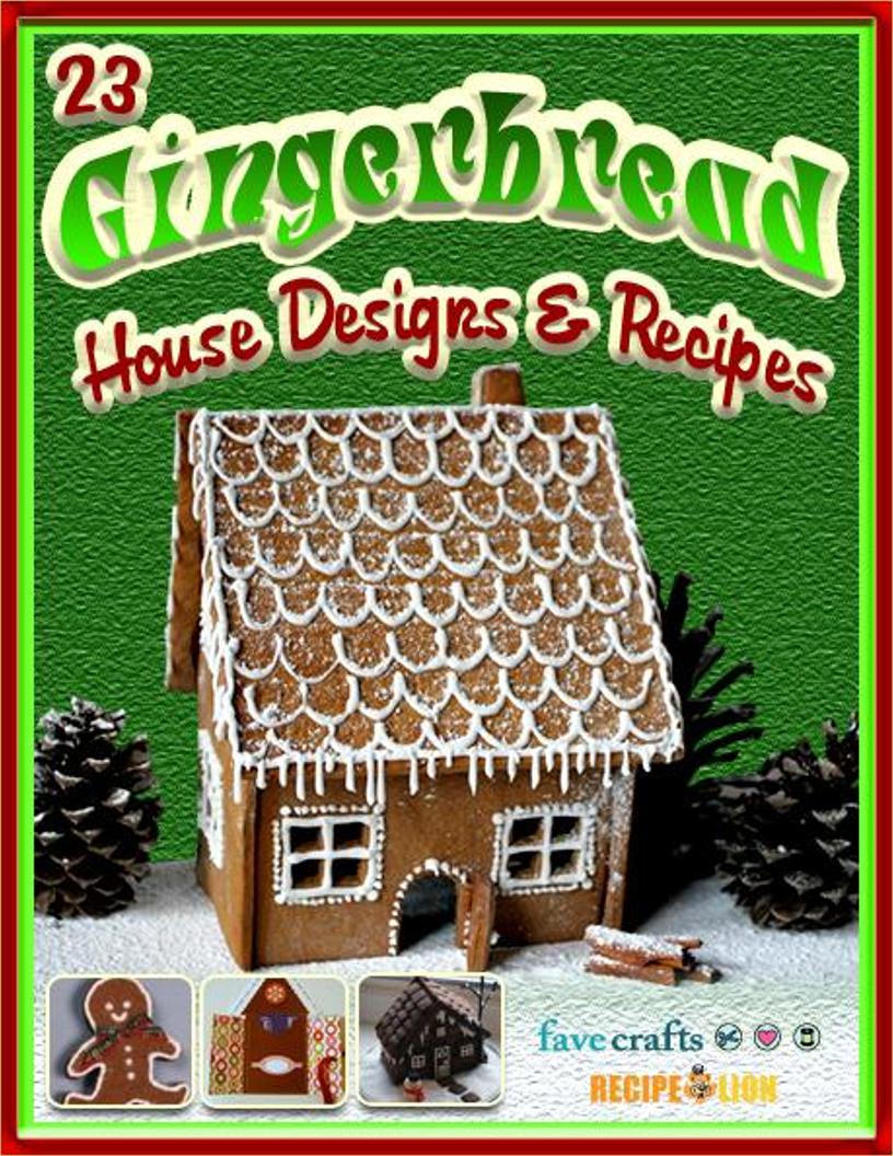 Festive eBook: 23 Gingerbread House Designs and Recipes Guide