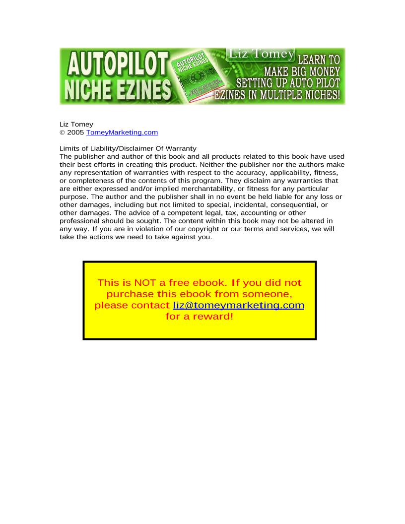 Mastering Autopilot Niche Ezines: Your Ultimate eBook Marketing Blueprint