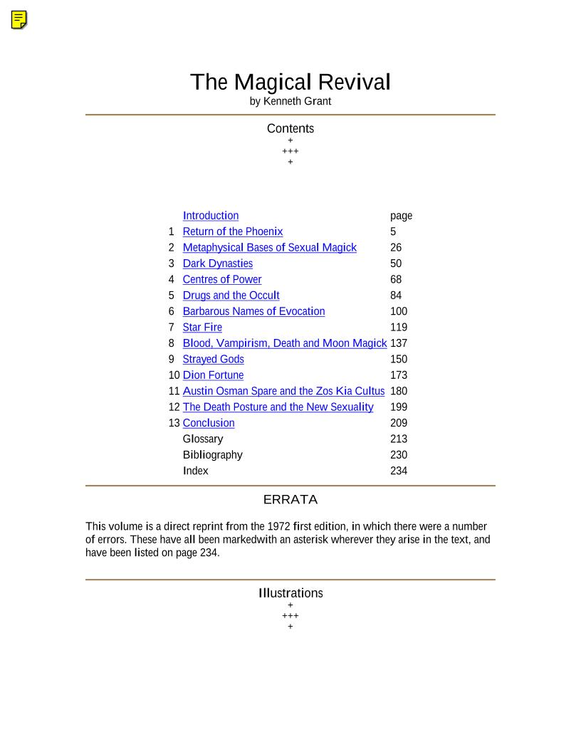 Discover the eBook on The Magical Revival of Occult Secrets