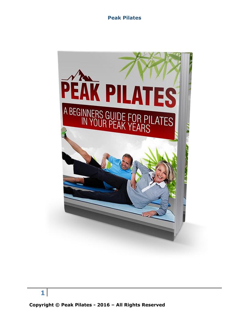 Unlock the eBook on Peak Pilates for Ageless Fitness and Vitality