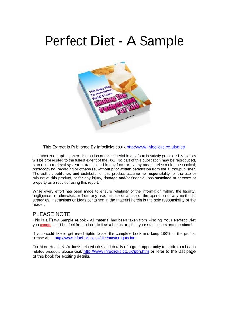 Discover the Ultimate eBook on Diet and Health for Optimal Wellness