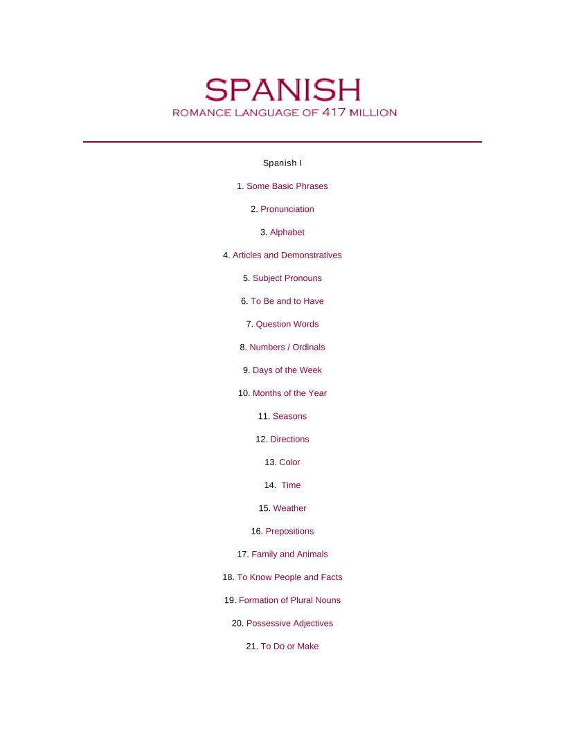 Essential Spanish Learning eBook: From Basics to Advanced Mastery