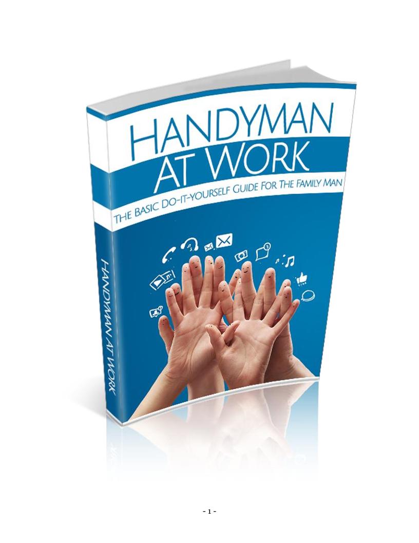 The Essential eBook Guide to DIY Home Repairs and Handyman Skills