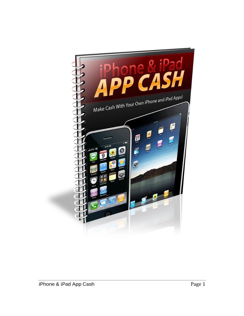 eBook: Dominate the App Market with iPhone and iPad Cash Strategies