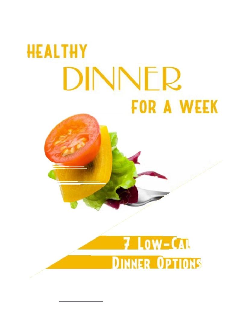 Delicious and Healthy eBook Recipes for Quick Everyday Meals