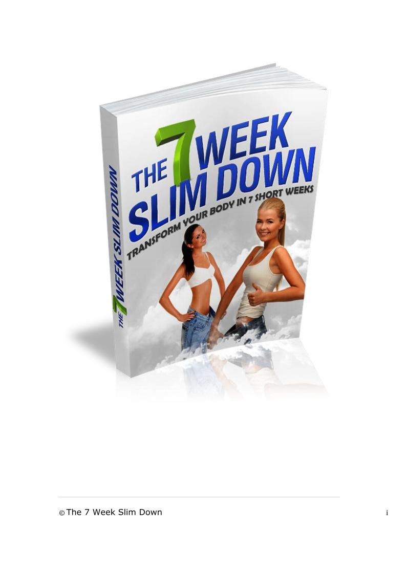 Discover the Ultimate 7-Week Slim Down eBook for Lasting Fitness