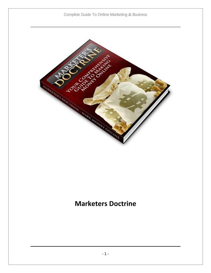 Essential eBook for Mastering Online Marketing Strategies