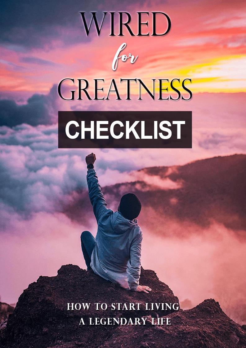 eBook: Unlock Your Potential with Wired for Greatness Checklist