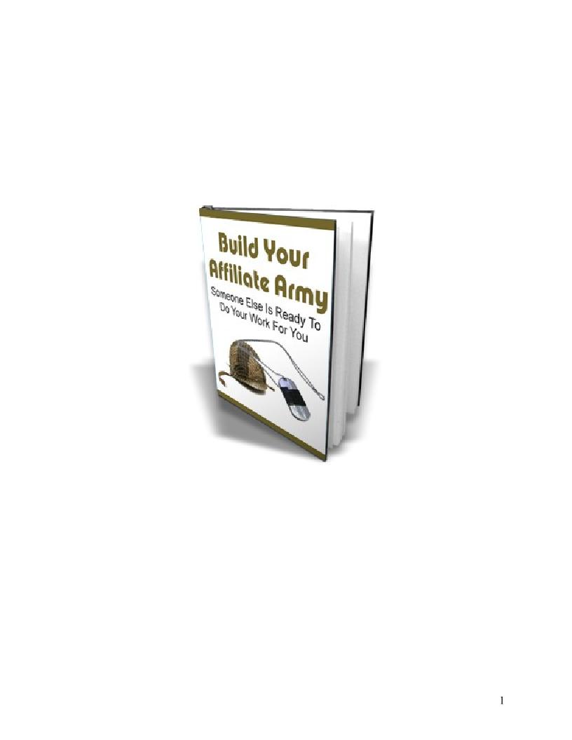 The Ultimate Affiliate Marketing eBook: Build Your Empire with Products