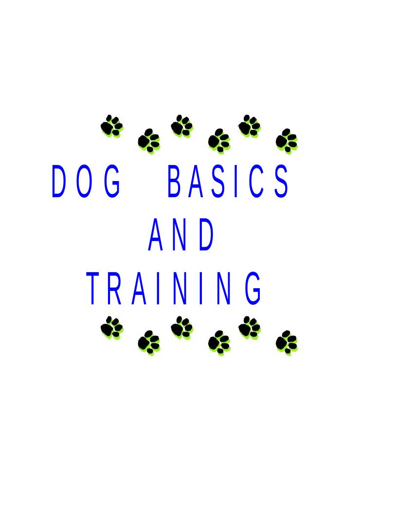 eBook: Essential Guide to Dog Basics and Training Mastery