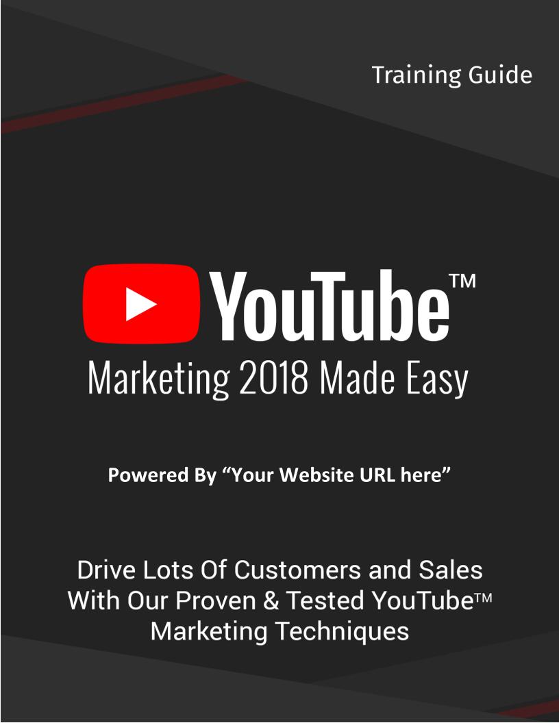 Master YouTube Marketing Strategies: The Ultimate eBook Guide