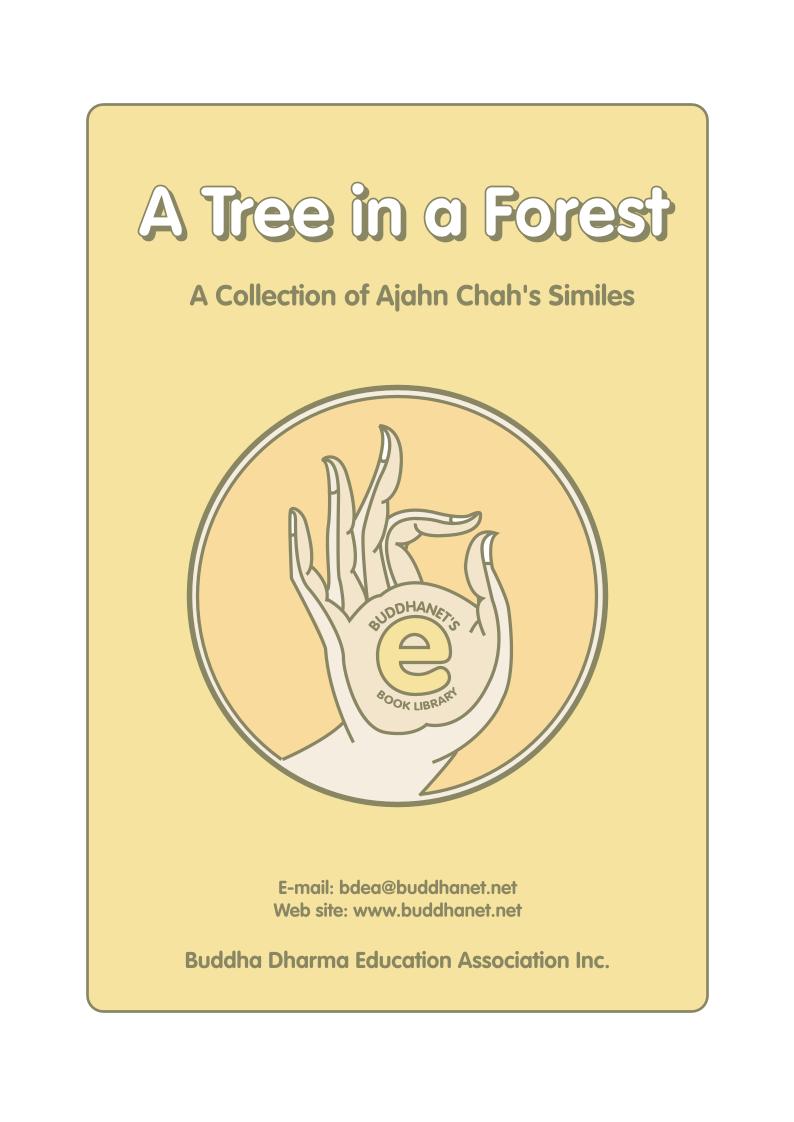 eBook: Ajahn Chah's Enlightening Similes in A Tree in the Forest
