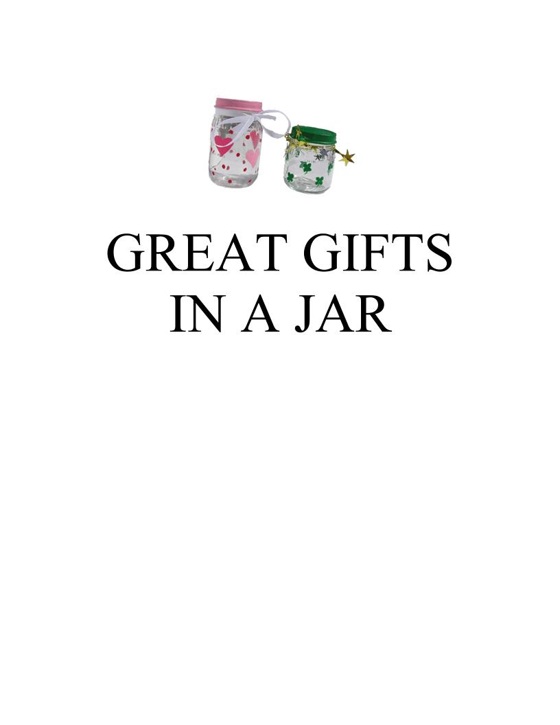 eBook: Discover Great Gifts in a Jar Recipes for Every Occasion