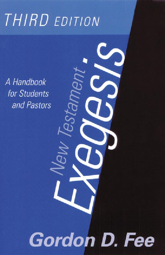 Essential eBook for New Testament Exegesis: A Student's Guide, Third Edition