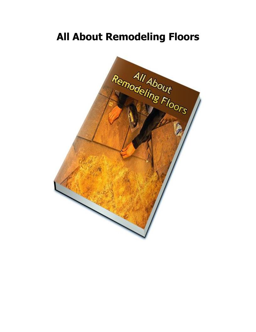 eBook: Mastering Floor Remodeling Essentials for Modern Homes