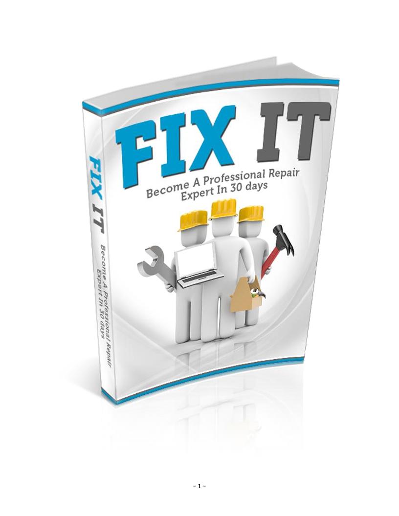 eBook: Master Handyman Skills – Fix Anything Like a Pro in 30 Days