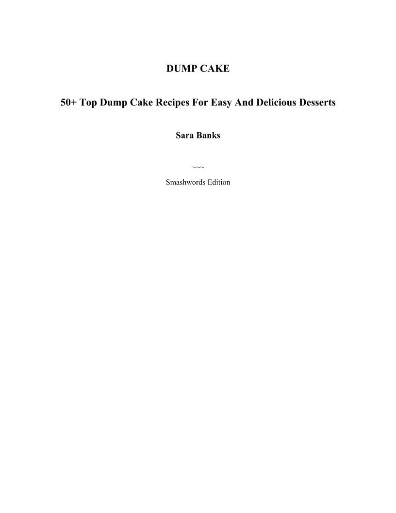 eBook: Discover 50+ Easy Dump Cake Delights for Quick Desserts