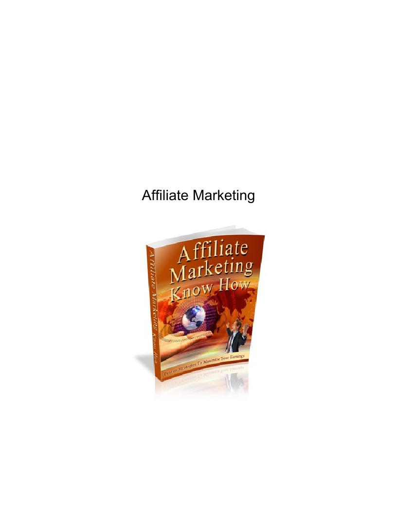 Master Affiliate Marketing: Essential eBook for Online Success