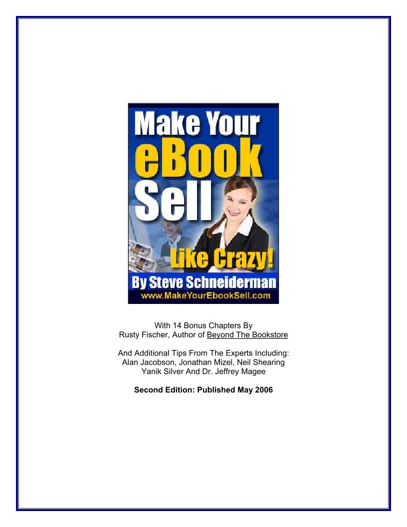 Unlock the Secrets to Making Your eBook a Bestseller Guide