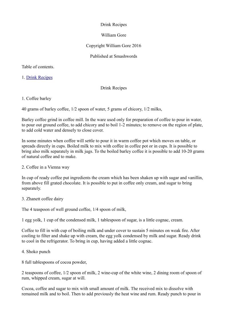 eBook: Explore Exciting Drink, Honey, and Dessert Recipes Today